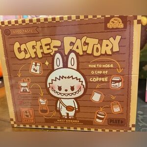 POP MART /POP BEAN Coffee Factory CASE of Four blind boxes
